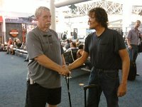 Joe2013-7  Bill and Joe make an agreement to meet soon in North Carolina.